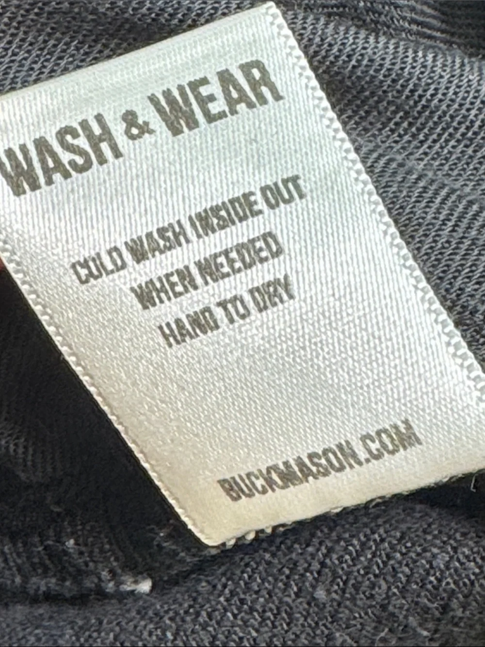 BUCK MASON Selvedge Slim Fit Black Jeans Button Fly Classic Stretch Men's 33 - Picture 6 of 14